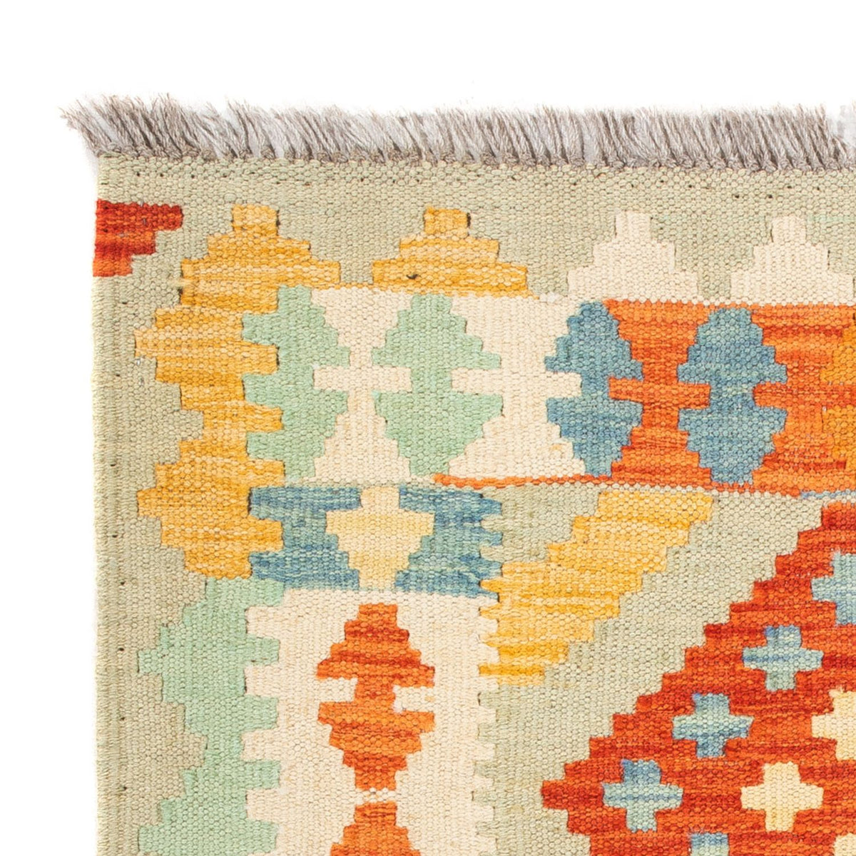 Alfombra Kelim - Splash - 89 x 63 cm - multicolor