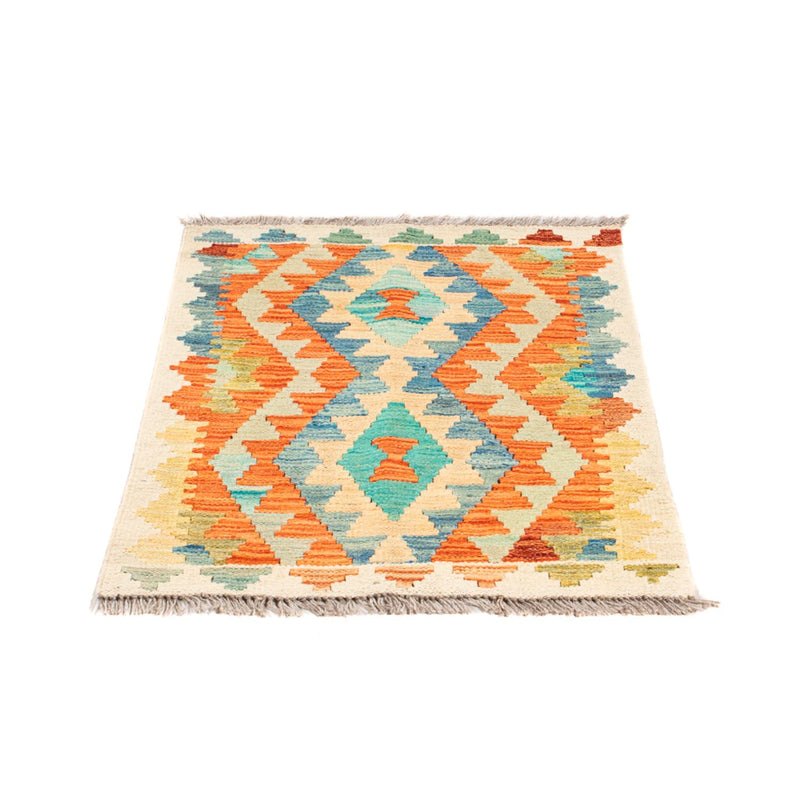 Alfombra Kelim - Splash - 89 x 63 cm - multicolor