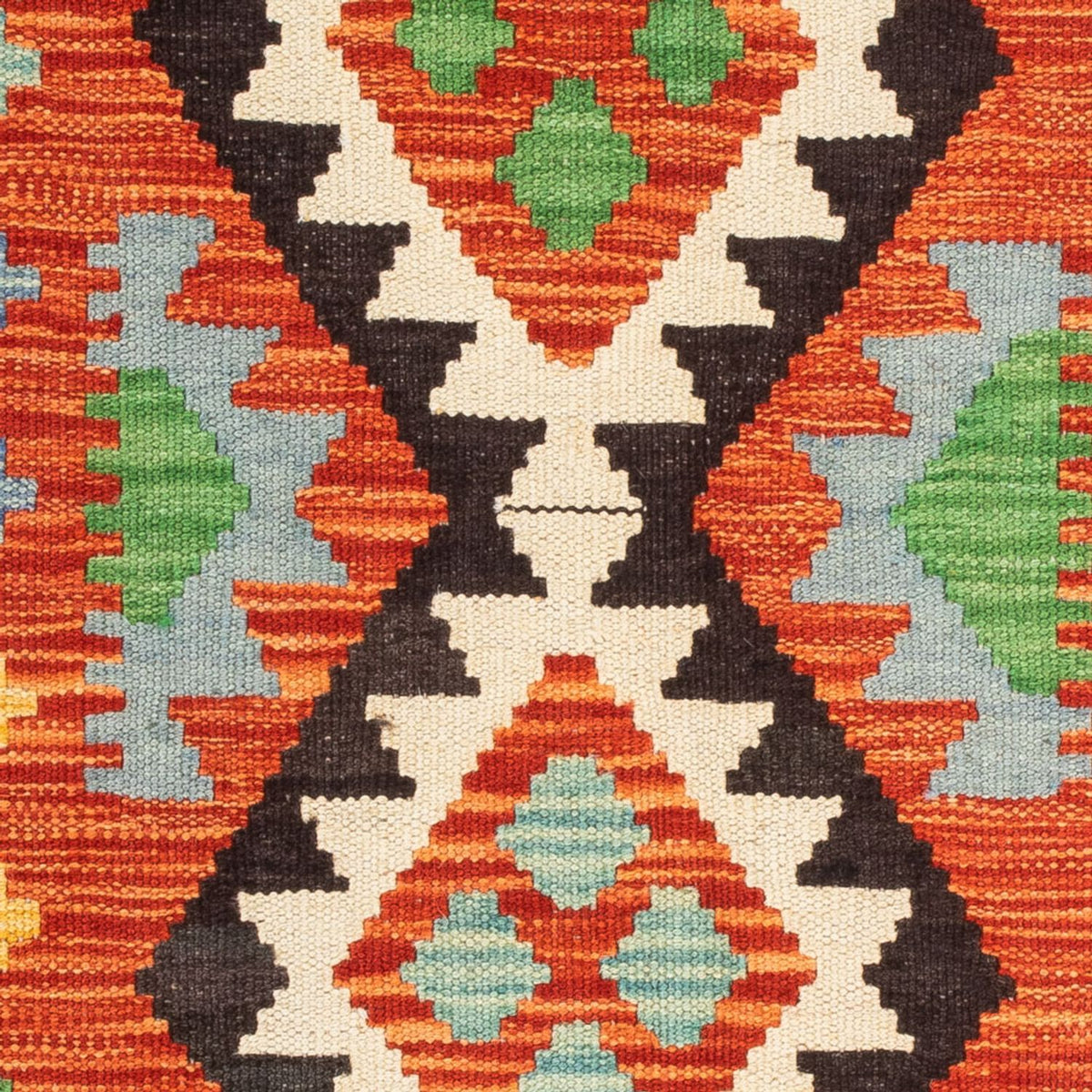 Alfombra Kelim - Splash - 89 x 63 cm - multicolor