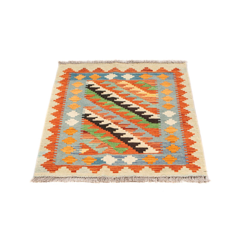 Alfombra Kelim - Splash - 89 x 63 cm - multicolor