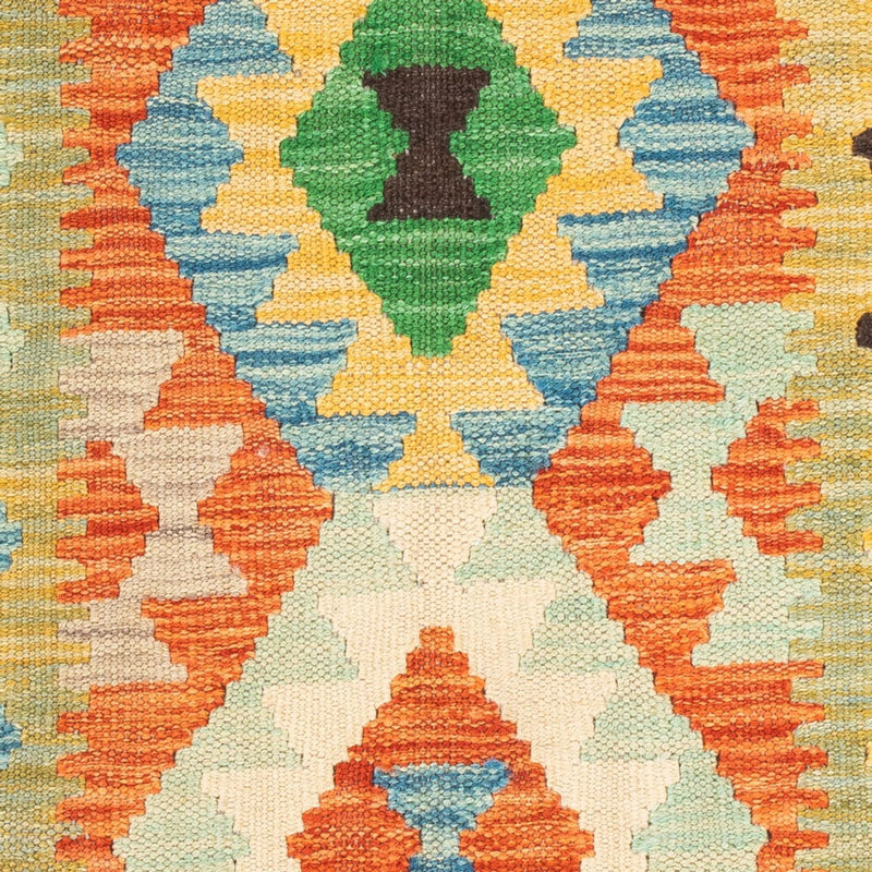 Alfombra Kelim - Splash - 89 x 63 cm - multicolor