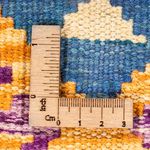 Alfombra de pasillo Alfombra Kelim - Splash - 204 x 79 cm - multicolor