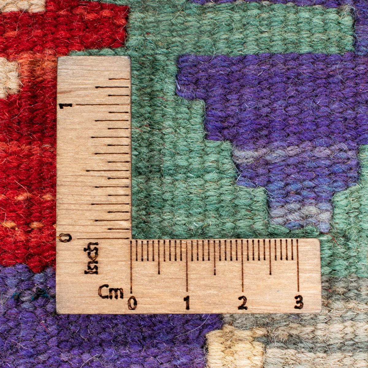 Alfombra Kelim - Splash - 359 x 247 cm - multicolor