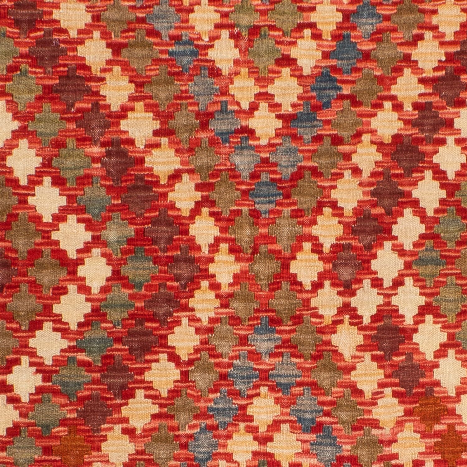 Alfombra Kelim - Splash - 193 x 148 cm - multicolor