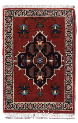 Alfombra persa - Nómada - 54 x 40 cm - multicolor