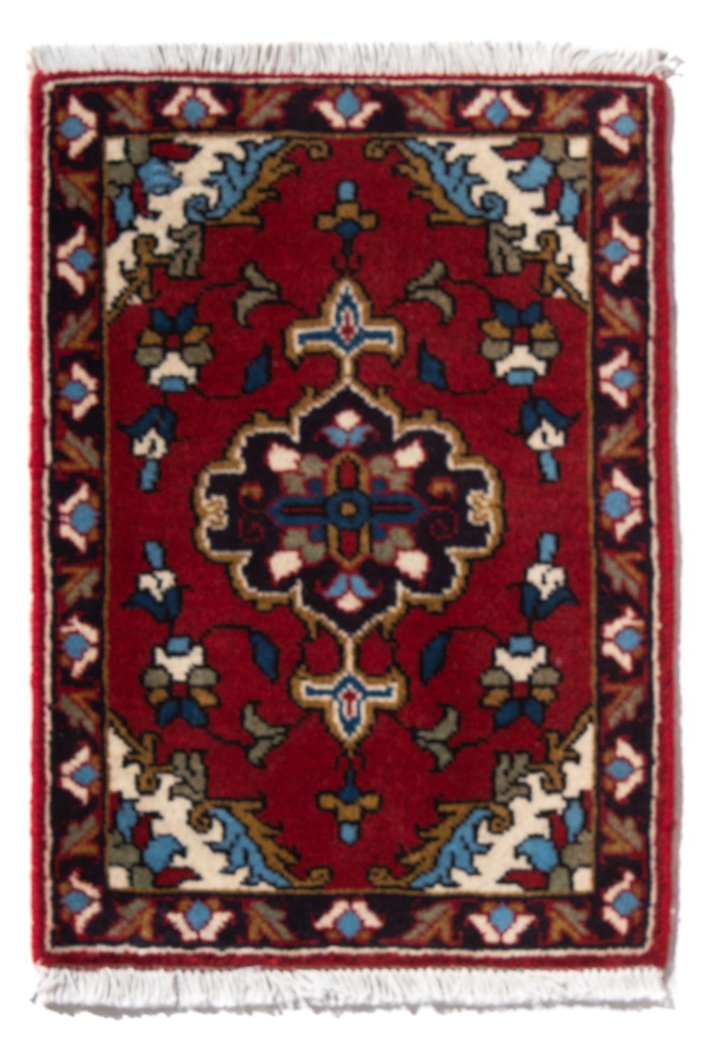 Alfombra persa - Nómada - 54 x 40 cm - multicolor