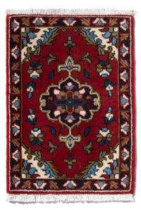 Alfombra persa - Nómada - 54 x 40 cm - multicolor