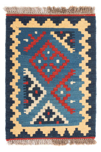 Alfombra Kelim - Oriental - 60 x 40 cm - multicolor