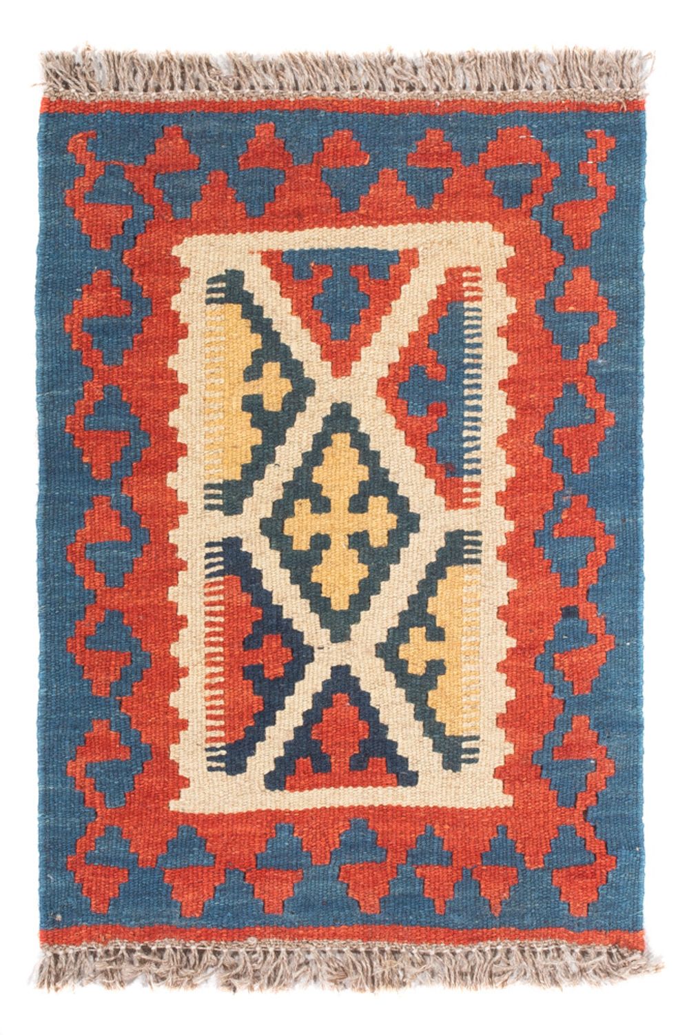Alfombra Kelim - Oriental - 60 x 40 cm - multicolor