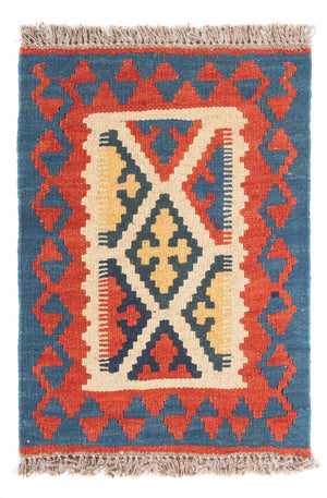 Alfombra Kelim - Oriental - 60 x 40 cm - multicolor