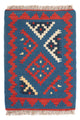 Kilim Fars Alfombra 60x40cm