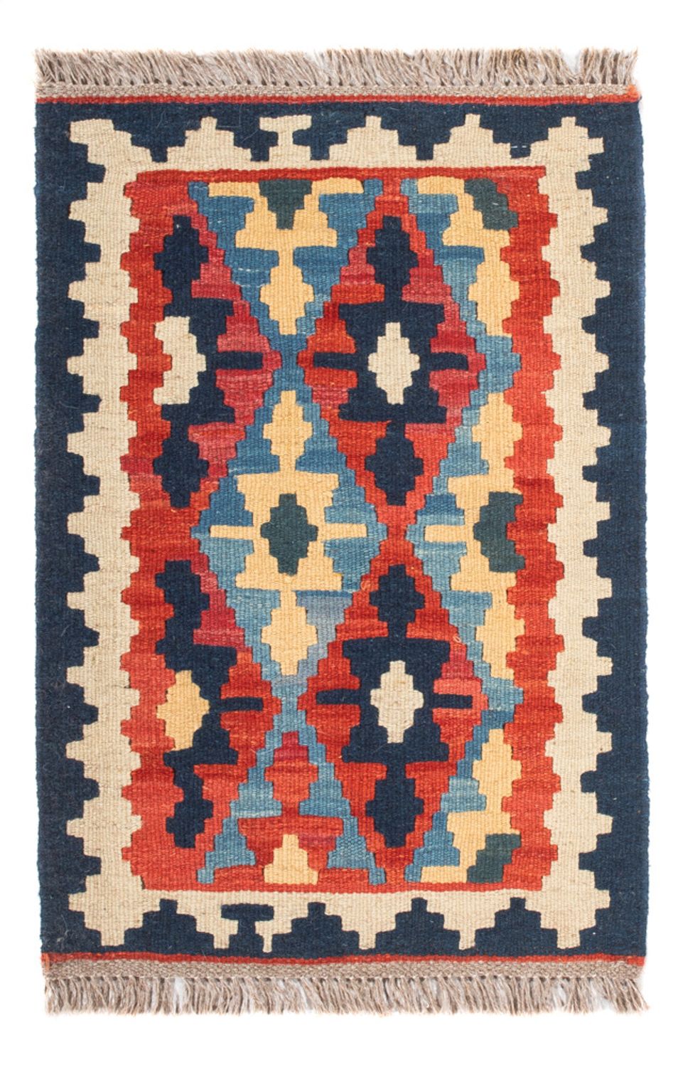 Alfombra Kelim - Oriental - 60 x 40 cm - multicolor