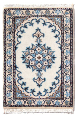 Alfombra persa - Nain - 60 x 40 cm - crema