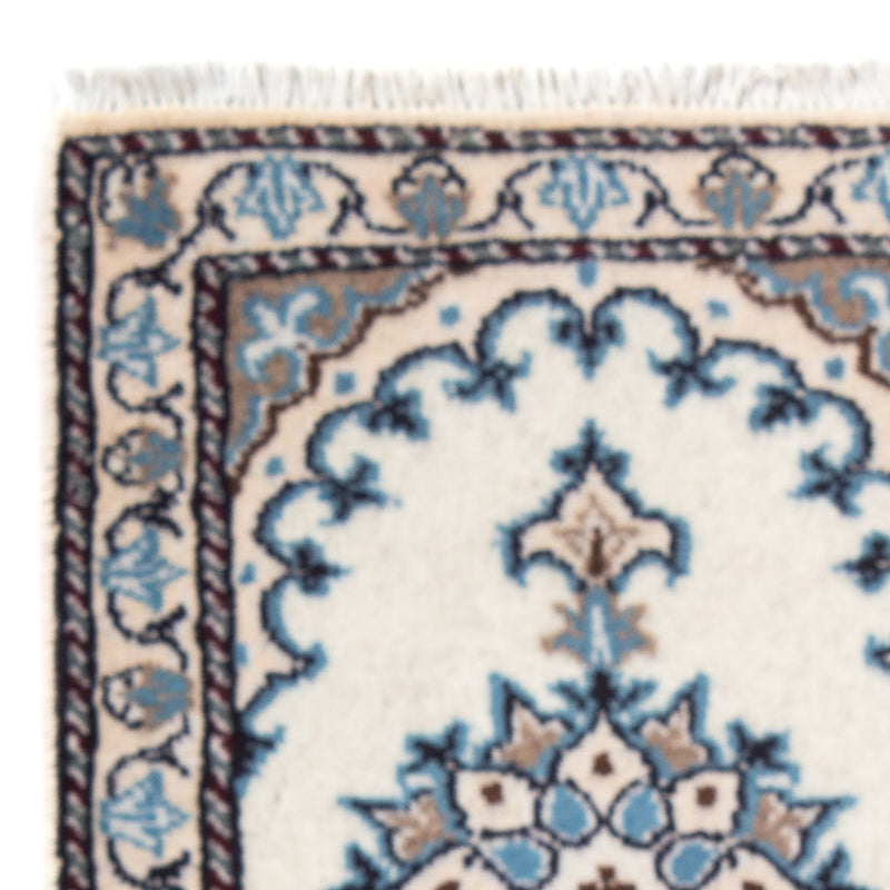 Alfombra persa - Nain - 60 x 40 cm - crema