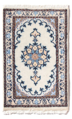 Alfombra persa - Nain - 60 x 40 cm - crema