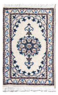 Alfombra persa - Nain - 60 x 40 cm - crema