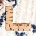 Alfombra persa - Nain - 60 x 40 cm - azul claro