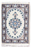 Alfombra persa - Nain - 60 x 40 cm - azul claro