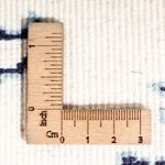 Alfombra persa - Nain - 60 x 40 cm - azul claro