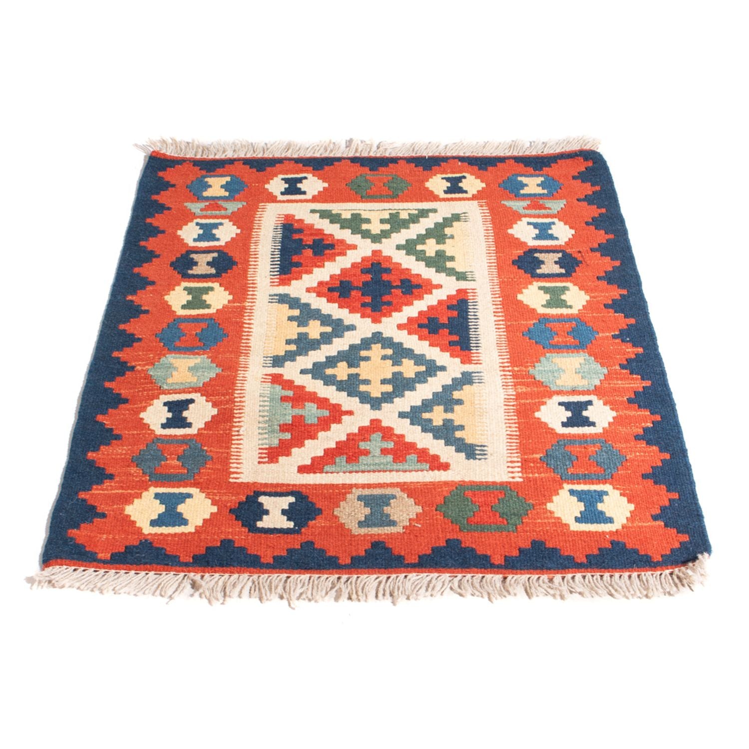 Alfombra Kelim - Oriental - 94 x 70 cm - multicolor