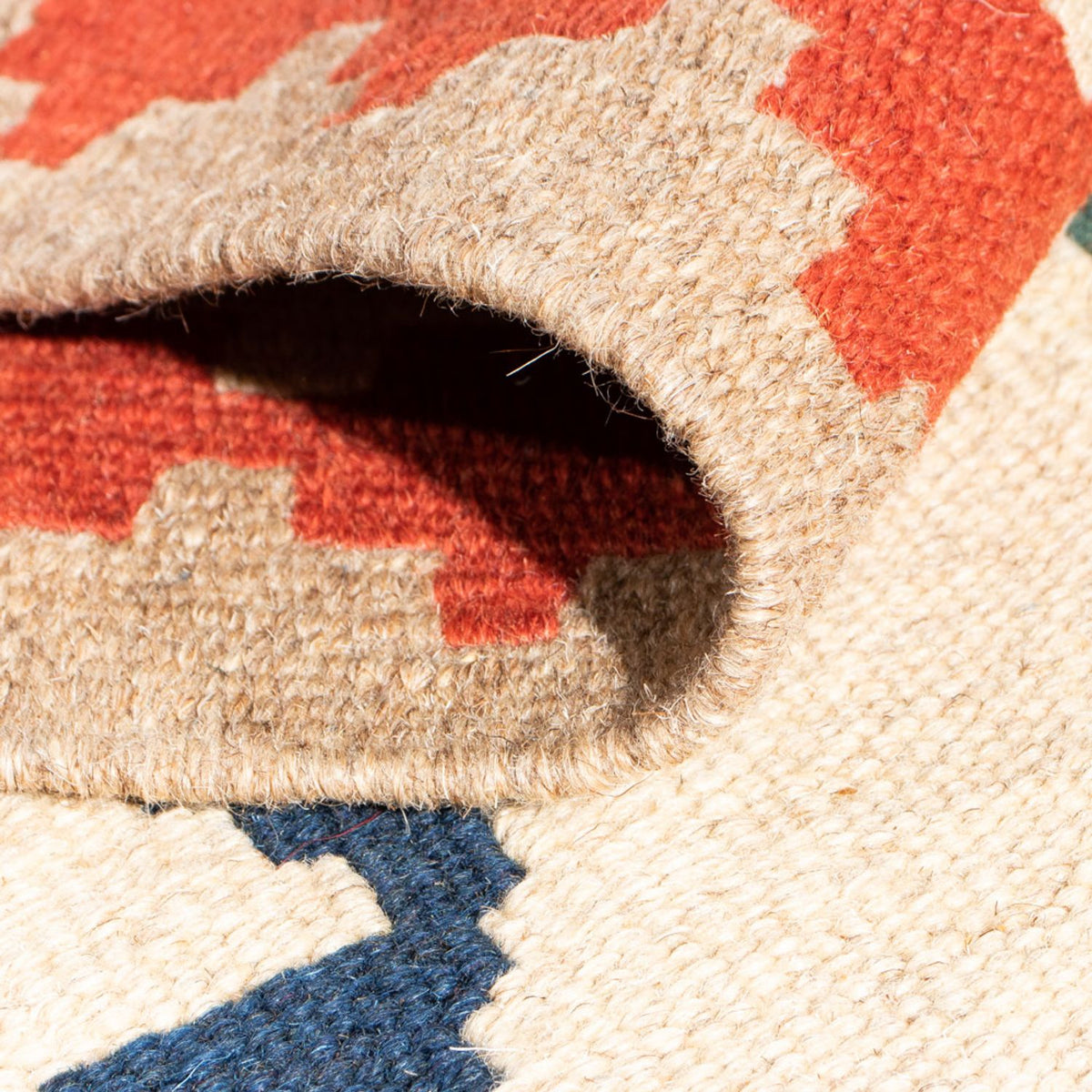 Alfombra Kelim - Oriental - 95 x 62 cm - multicolor