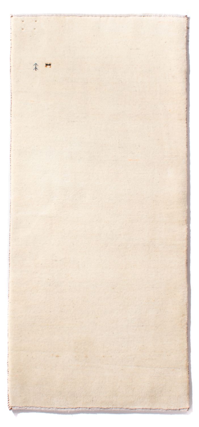 Alfombra Gabbeh - Persa - 160 x 75 cm - crema
