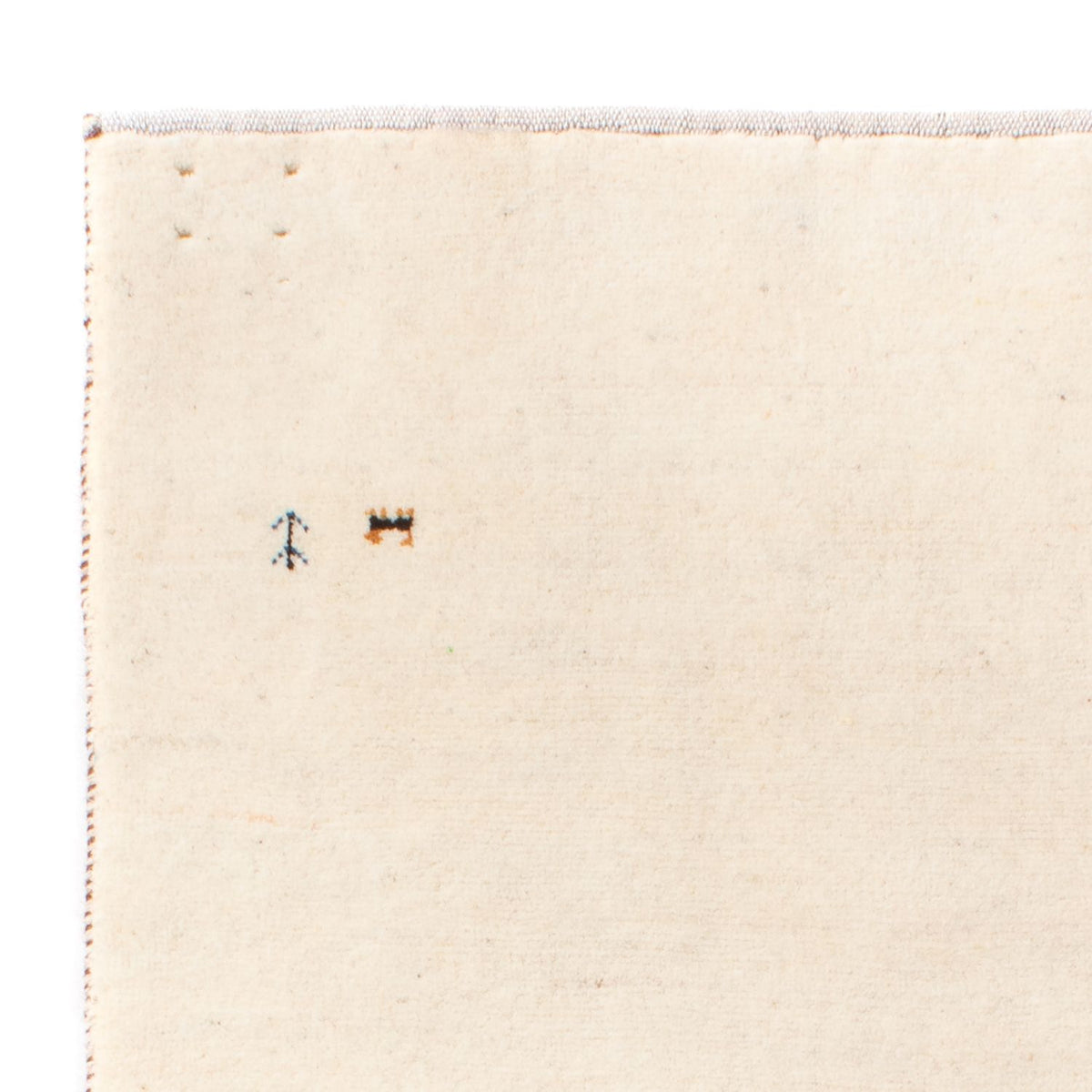 Alfombra Gabbeh - Persa - 160 x 75 cm - crema