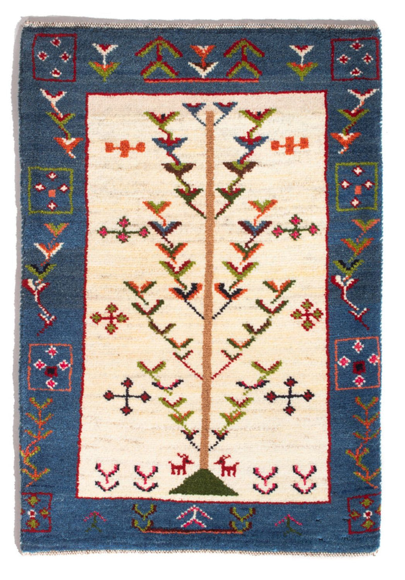 Alfombra Gabbeh - Persa - 92 x 63 cm - multicolor