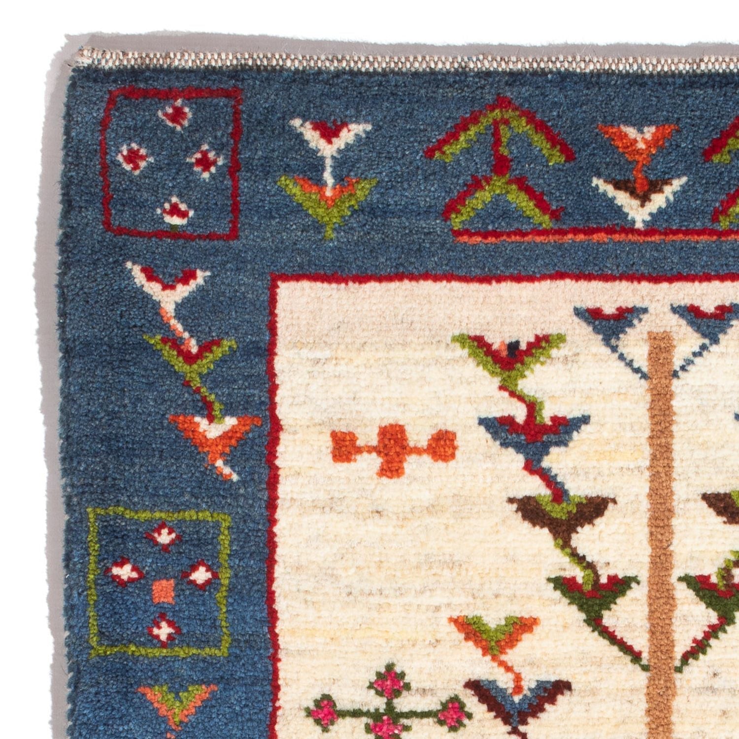 Alfombra Gabbeh - Persa - 92 x 63 cm - multicolor
