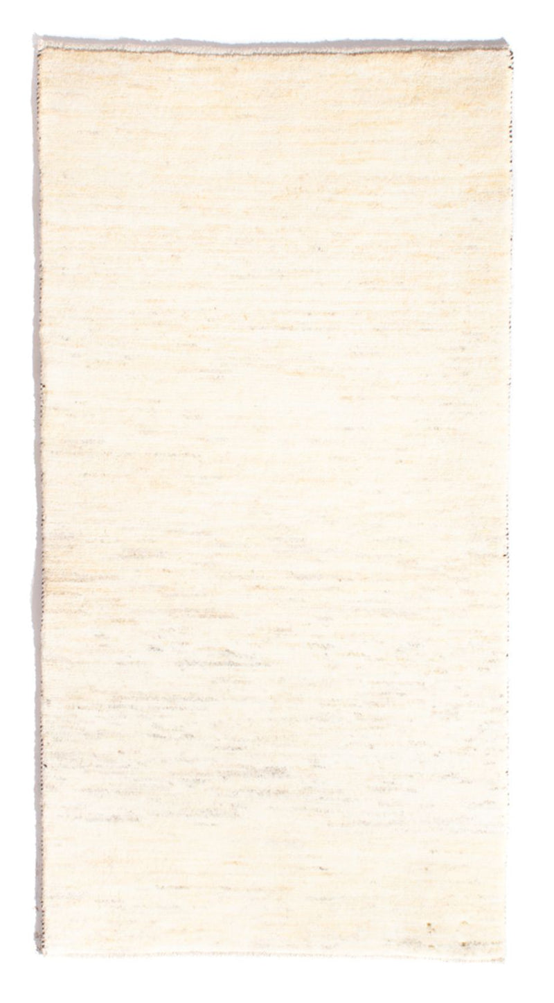 Alfombra Gabbeh - Persa - 137 x 72 cm - crema