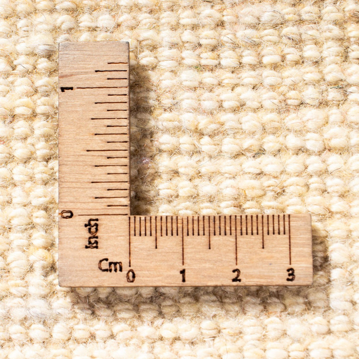 Alfombra Gabbeh - Persa - 137 x 72 cm - crema