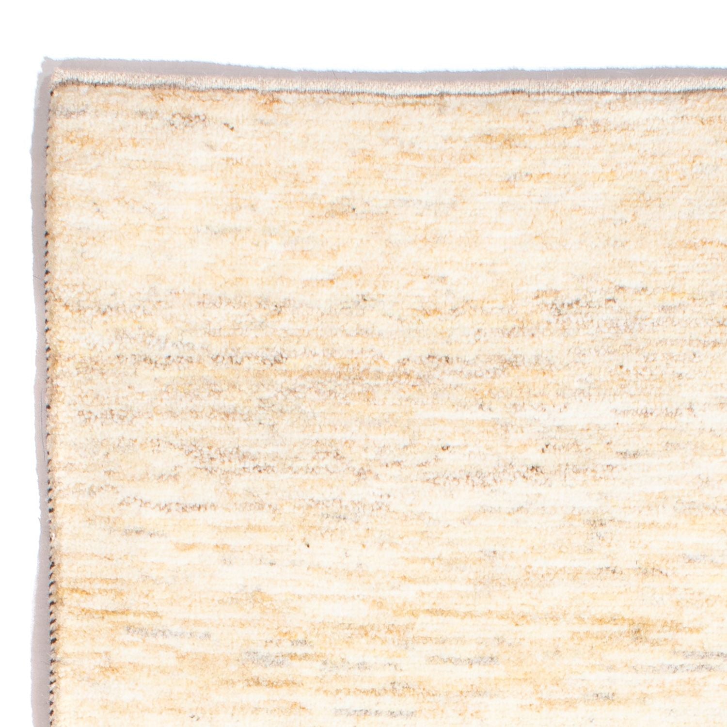Alfombra Gabbeh - Persa - 136 x 72 cm - beige claro
