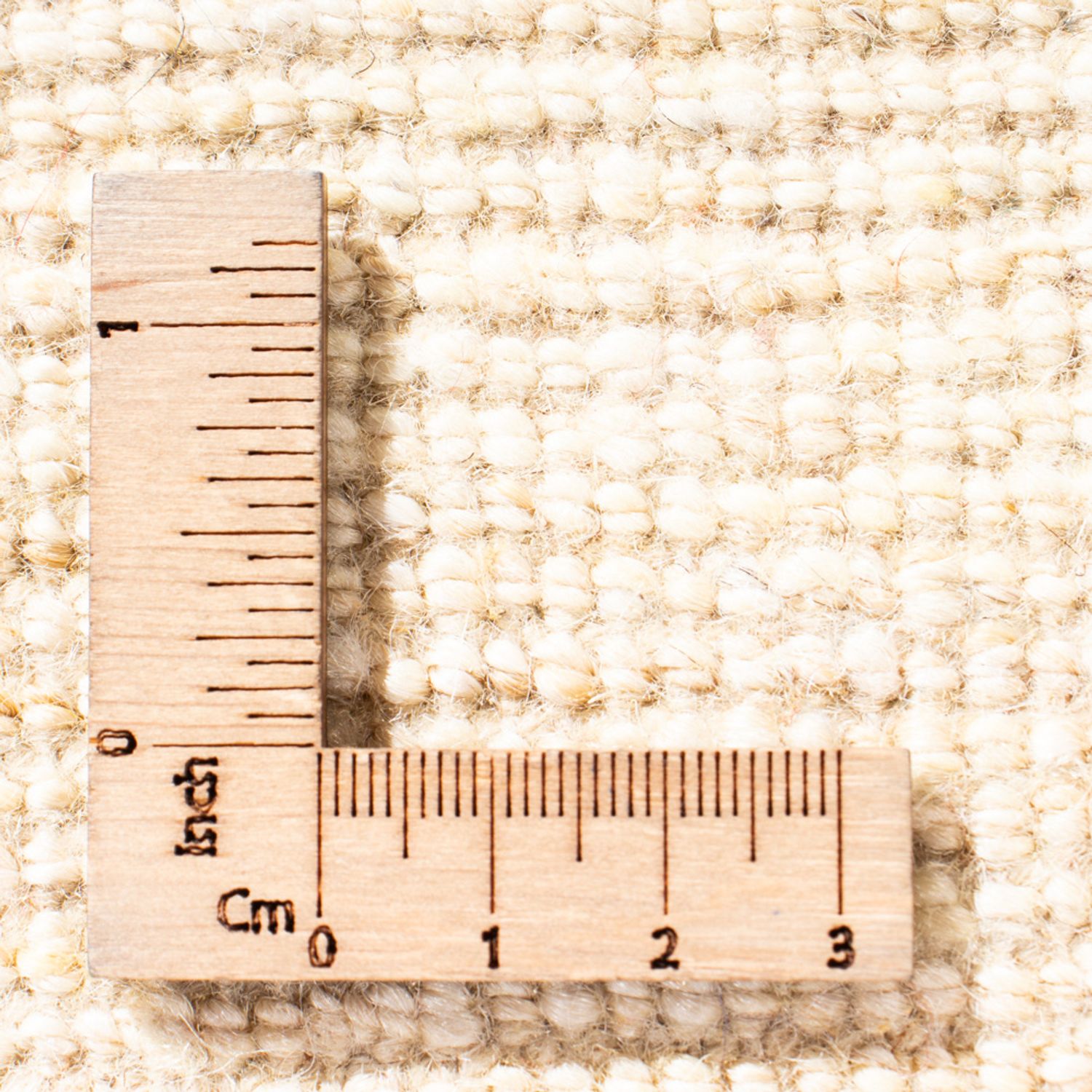 Alfombra Gabbeh - Persa - 136 x 72 cm - beige claro