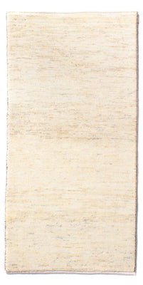 Alfombra Gabbeh - Persa - 142 x 70 cm - beige claro