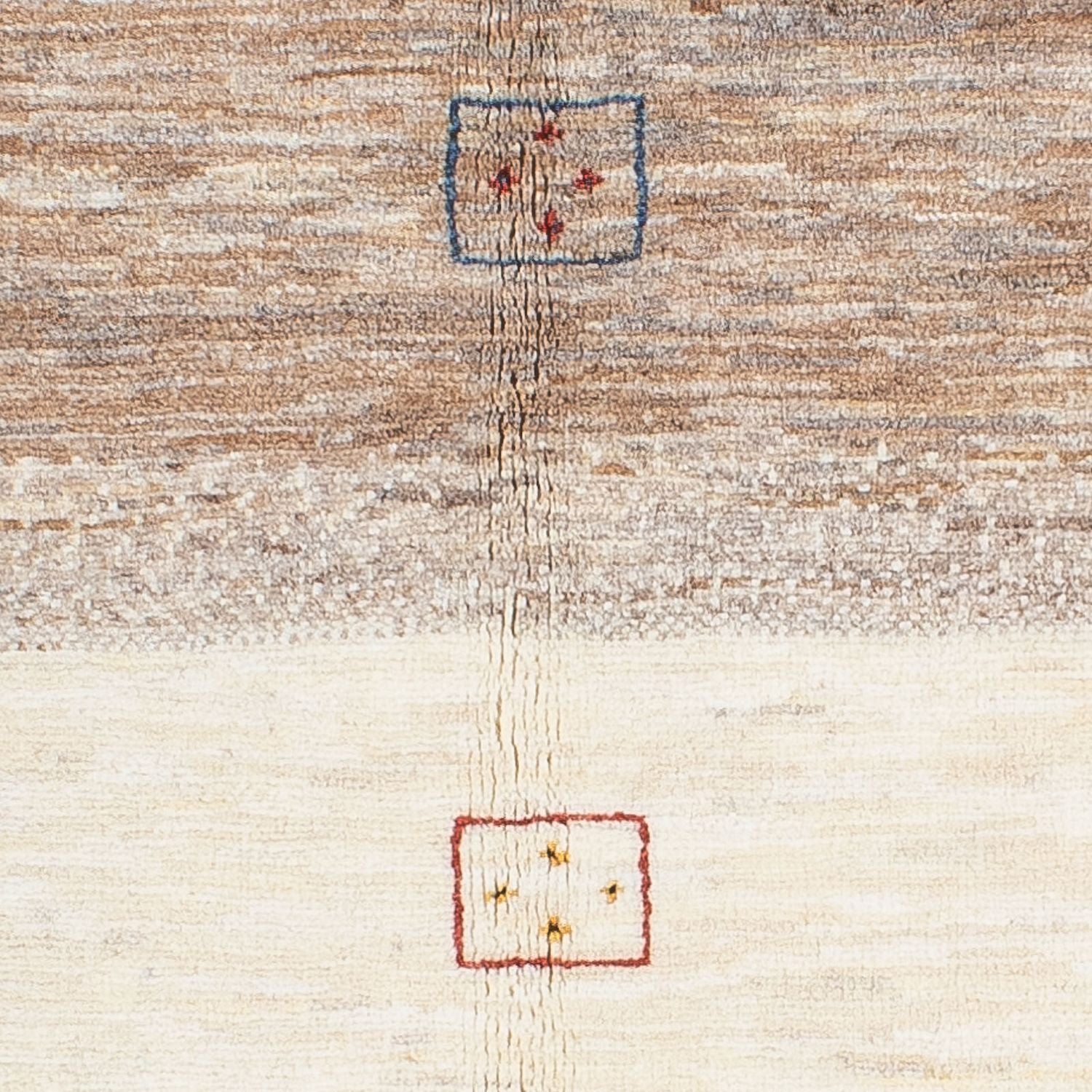 Alfombra Gabbeh - Loribaft Persa - 192 x 109 cm - natural