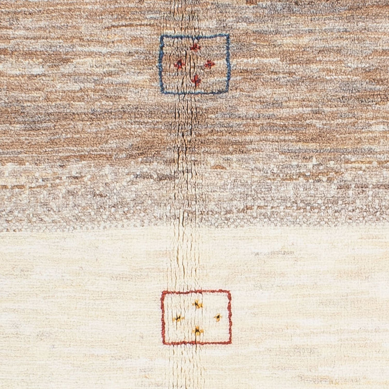 Alfombra Gabbeh - Loribaft Persa - 192 x 109 cm - natural