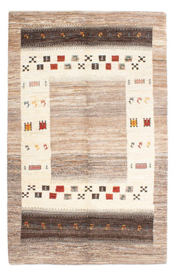 Alfombra Gabbeh - Loribaft Persa - 186 x 117 cm - natural