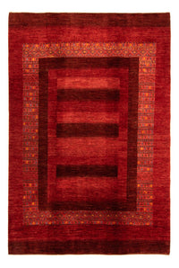 Alfombra Gabbeh - Loribaft Persa - 297 x 205 cm - rojo