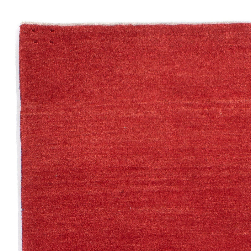 Alfombra de pasillo Alfombra Gabbeh - Persa - 200 x 80 cm - rojo