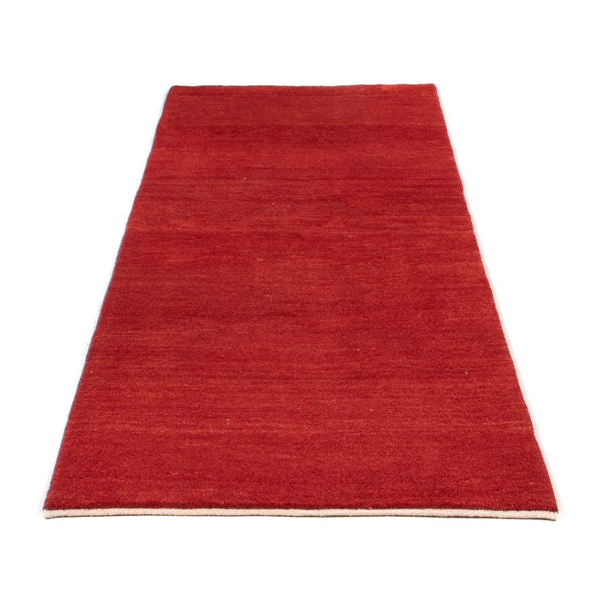 Alfombra de pasillo Alfombra Gabbeh - Persa - 200 x 80 cm - rojo