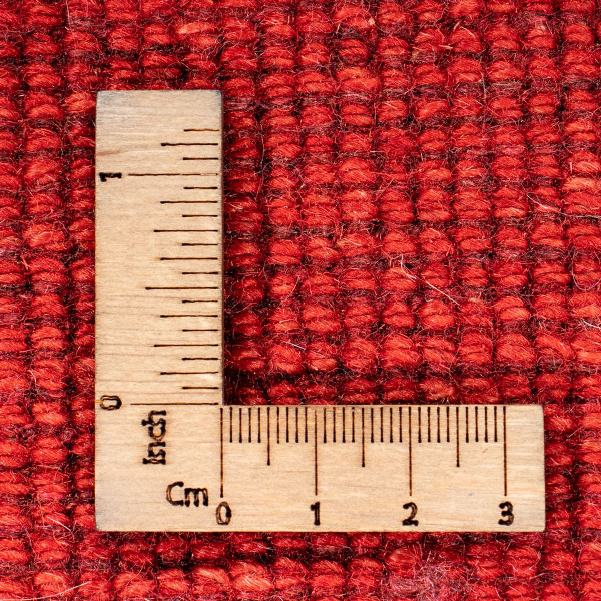 Alfombra de pasillo Alfombra Gabbeh - Persa - 200 x 80 cm - rojo