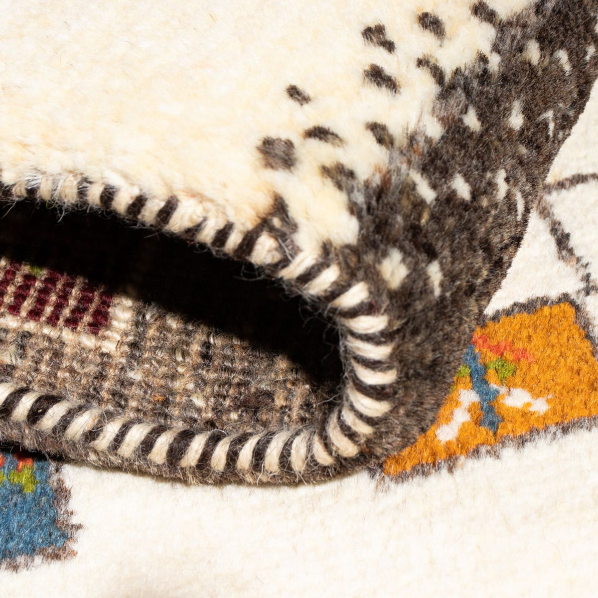 Alfombra Gabbeh - Persa - 92 x 63 cm - multicolor