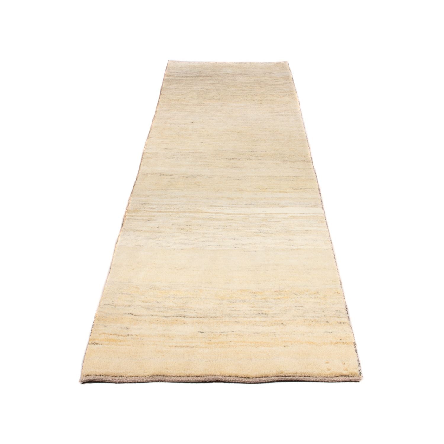 Alfombra de pasillo Alfombra Gabbeh - Persa - 282 x 74 cm - beige