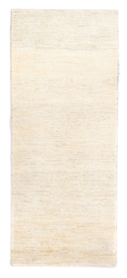 Alfombra de pasillo Alfombra Gabbeh - Persa - 196 x 84 cm - beige