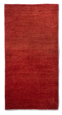 Alfombra Gabbeh - Persa - 142 x 75 cm - rojo