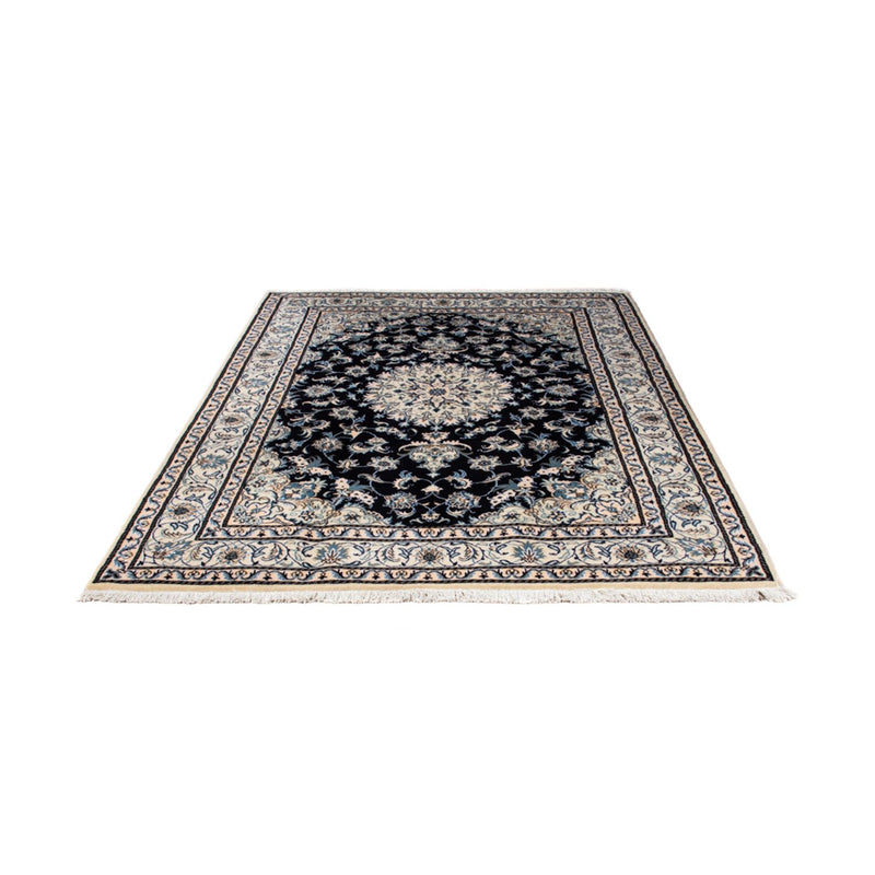 Alfombra persa - Nain - 239 x 166 cm - azul oscuro