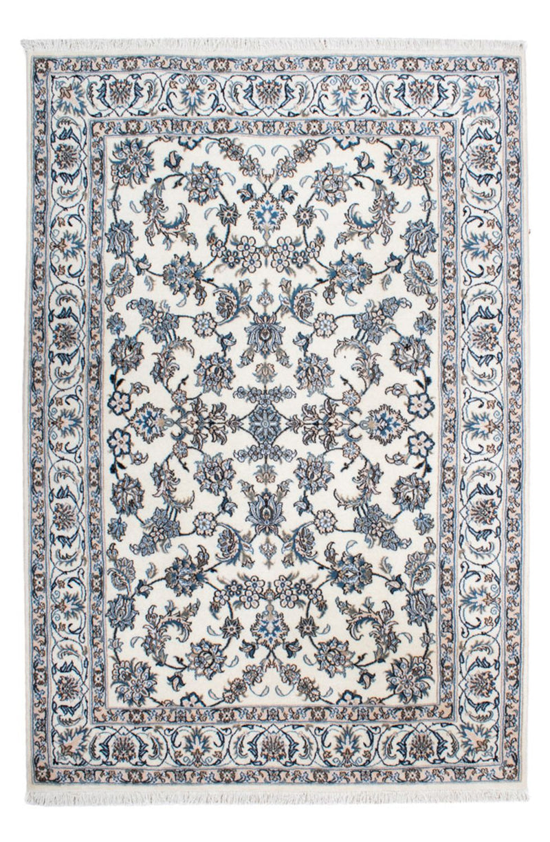 Alfombra persa - Nain - 243 x 166 cm - crema