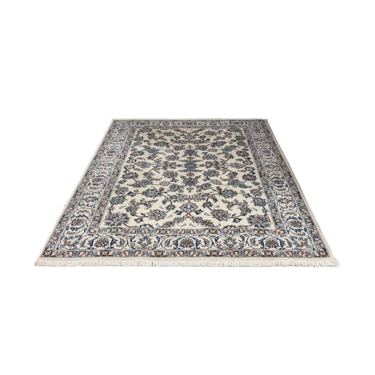 Alfombra persa - Nain - 243 x 166 cm - crema