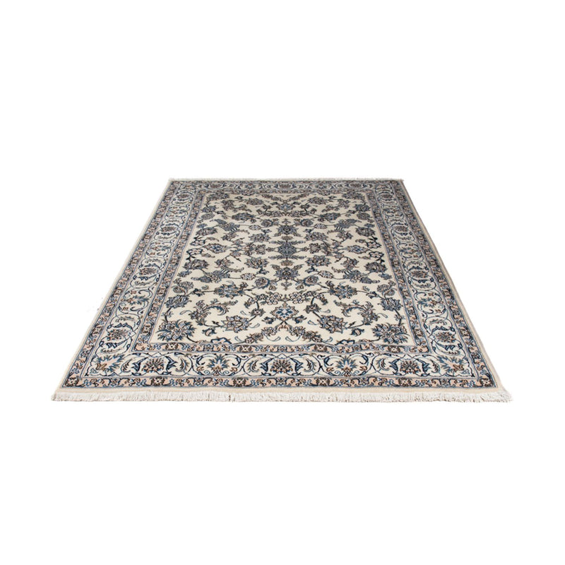 Alfombra persa - Nain - 243 x 166 cm - crema