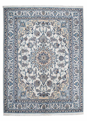 Alfombra persa - Nain - 198 x 149 cm - beige